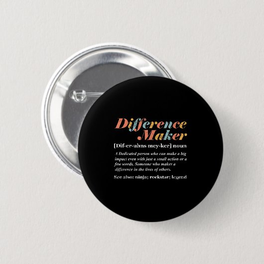 Definition des Differenzbilders Button (Vorne & Hinten)