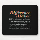 Definition des Differenzbilders Mousepad (Vorne)