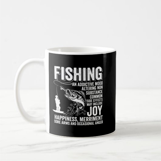 Definition des Fischereilustigen Fischers Kaffeetasse (Links)