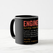 Definition des "Funny Engineer" Tasse (Vorderseite Links)