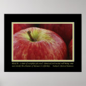 Definition des Gesundheitspatents Poster (Vorne)