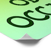 DEFINITION DES GOLFPOSTER-DRUCKS POSTER (Ecke)