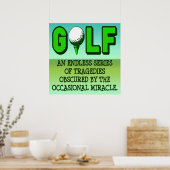 DEFINITION DES GOLFPOSTER-DRUCKS POSTER (Küche)