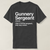 Definition des Gunners T-Shirt (Design vorne)