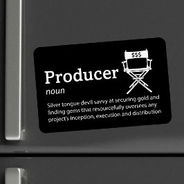 Definition des Herstellers - Filmmacher 4" x 6" Fl Magnet