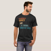 Definition des hydraulischen Ingenieurs T-Shirt (Vorne ganz)