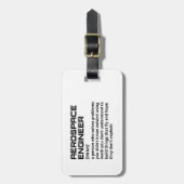 Definition des Ingenieurs für die sonnige Luft- un Gepäckanhänger (Vorderseite vertikal)