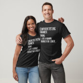 Definition des Ingenieurs von Computersystemen T-Shirt (Unisex)