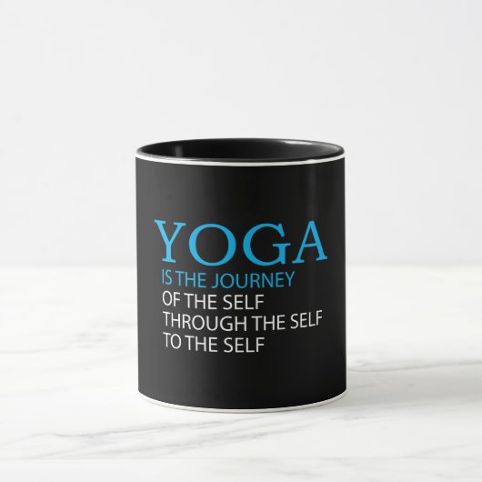 Definition des inspirierenden Yoga Tasse (Zentrum)