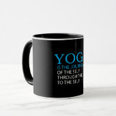 Definition des inspirierenden Yoga Tasse (Vorderseite Links)