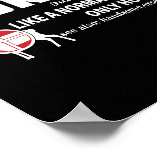 Definition des Jagdkreises Poster (Ecke)