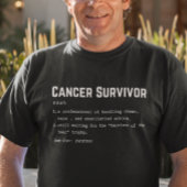 Definition des Krebsüberlebens, Sensibilisierung f T-Shirt