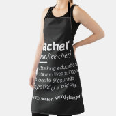 Definition des Lehrers - Funny Teaching School Tea Schürze (InSitu)