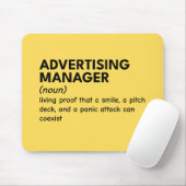 Definition des Marketing Managers löschen Mousepad (Mit Mouse)