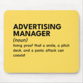 Definition des Marketing Managers löschen Mousepad (Vorne)