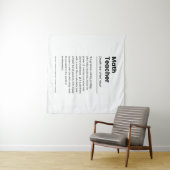 Definition des Mathematiklehrers, Bewertung des Ma Wandteppich (Beispiel (Horizontal))