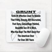 Definition des militärischen Zuschusses der USA Mousepad (Mit Mouse)