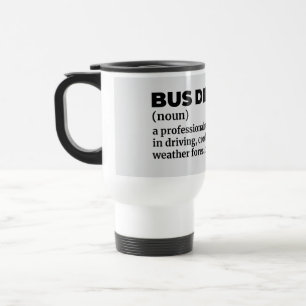 Definition des Motorcoach-Treibers Reisebecher
