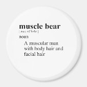 DEFINITION DES MUSKELBÄRENS MAGNET (Vorne)