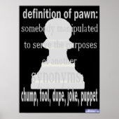 Definition des Pawn Poster (Vorne)