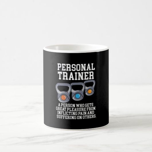Definition des Personal Trainers Kaffeetasse (Mittel)