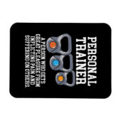 Definition des Personal Trainers Magnet (Horizontal)