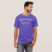 Definition des Personal Trainers T-Shirt (Vorne ganz)