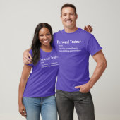 Definition des Personal Trainers T-Shirt (Unisex)