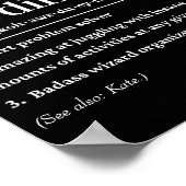 Definition des personalisierten Chaos-Koordinators Poster (Ecke)