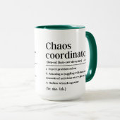 Definition des personalisierten Chaos-Koordinators Tasse (VorderseiteRechts)