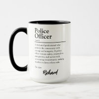 Definition des personalisierten Polizeibeamten