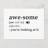 Definition des Phantastischen Postkarte (Vorderseite)