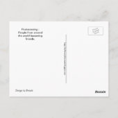 Definition des Postübergangs Postkarte, Wörterbuch Postkarte (Rückseite)