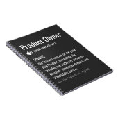 Definition des Produkteigentümers Notizblock (Rechte Seite)