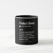 Definition des Produkteigentümers Tasse (Zentrum)