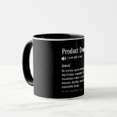 Definition des Produkteigentümers Tasse (Vorderseite Links)