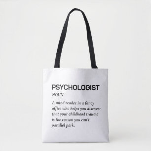 Definition des Psychologen Tasche