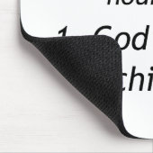 Definition des Saxophons Mousepad (Ecke)