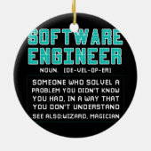 Definition des Softwareentwicklers Keramik Ornament (Hinten)