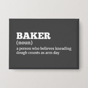 Definition des Spaßes Baker Button