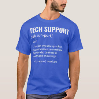 Definition des technischen Supports T-Shirt