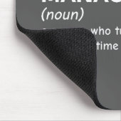 Definition des unglaublich witzig Marketing Manage Mousepad (Ecke)