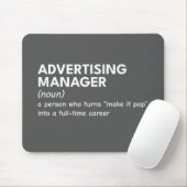 Definition des unglaublich witzig Marketing Manage Mousepad (Mit Mouse)
