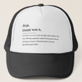 Definition des Vaters - Klassischer Vatertag 🧢 💙 Truckerkappe (Vorderseite)