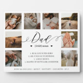 Definition des Vaters: Tag 8 der Fotocollage Fotoplatte (Vorderseite)