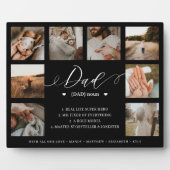 Definition des Vaters: Tag 8 der Fotocollage Fotoplatte (Vorderseite)