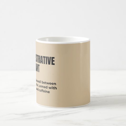 Definition des Verwaltungsassistenten Kaffeetasse (Mittel)