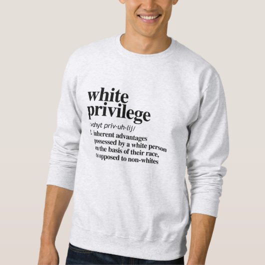 Definition des Weißbuchs Sweatshirt (Vorderseite)