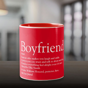 Definition des weltbesten Freundes Ever Rot Zweifarbige Tasse