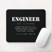 Definition des Wörterbuchs "Funny Engineer" Mousepad (Mit Mouse)